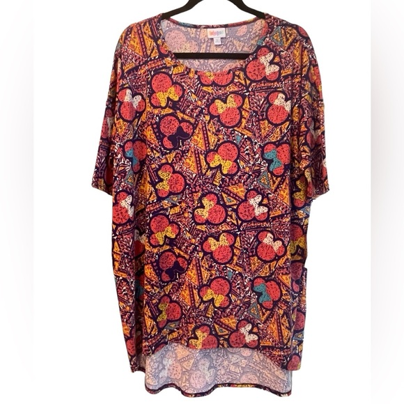LuLaRoe Disney Irma top, Minnie Mouse, size Large - Picture 1 of 9
